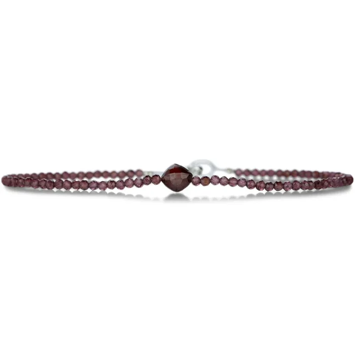 Double Garnet Bracelet