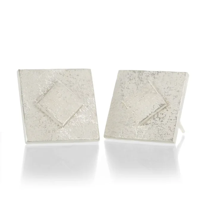 Double Square Studs