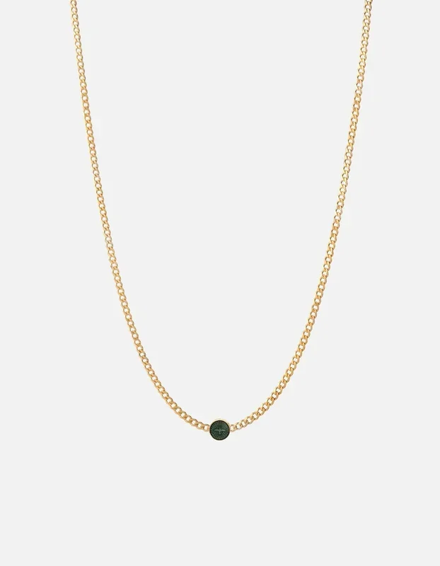 Dove Type Chain Necklace, Gold Vermeil