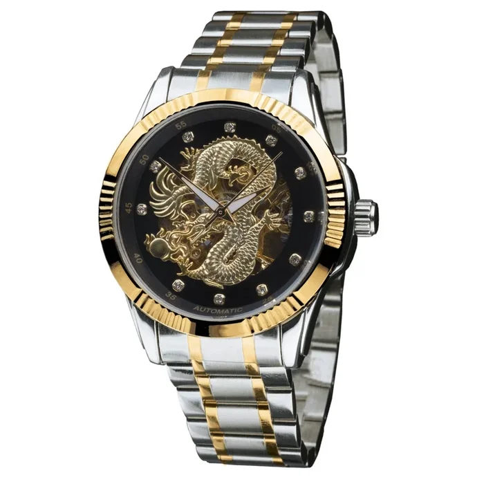 Dragon Automatic Black Men’s Watch