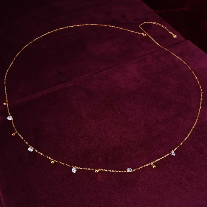 Draped Danglers Waist Chain | 18K Gold Vermeil Plated