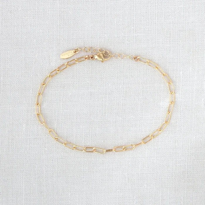 Drawn Cable Chain Bracelet