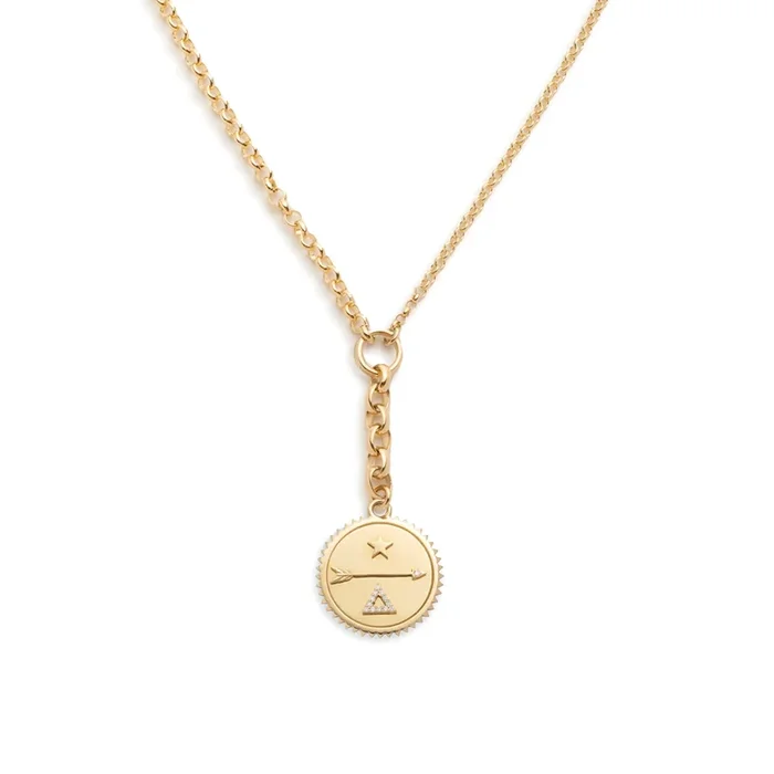 Dream : Medium Mixed Belcher Extension Chain Necklace