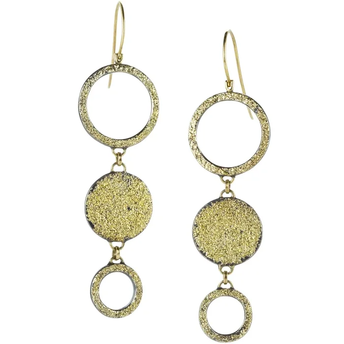 Dusted Orb Statement Earrings