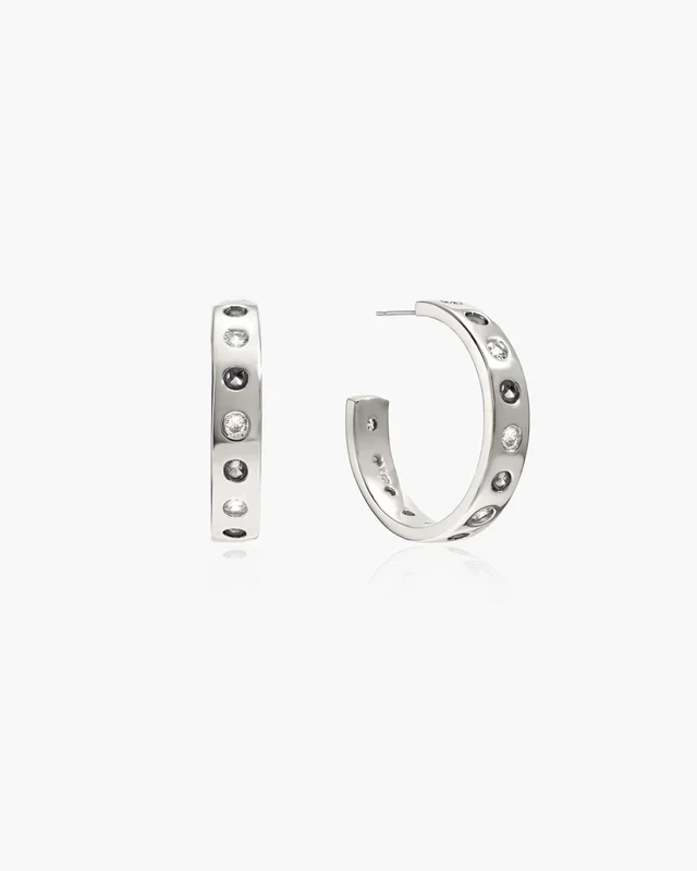 Dustlight Earrings in Silver