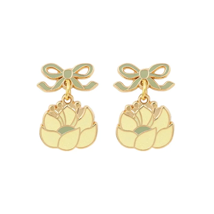 Earrings – Princess Collection – Bows and Tiana