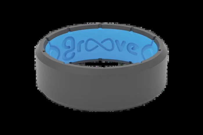 Edge Deep Stone Grey Ring