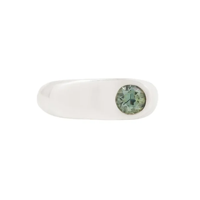 EDNA RING / STERLING & SAPPHIRE