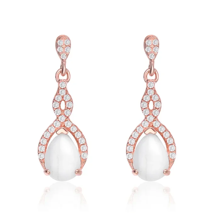 Elaine Halite Drop Earrings