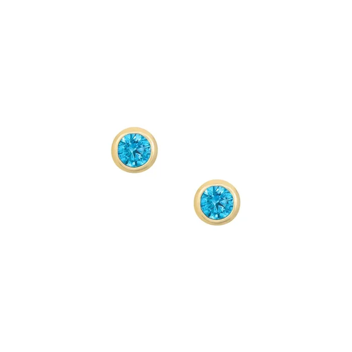 Elara Studs – Aqua