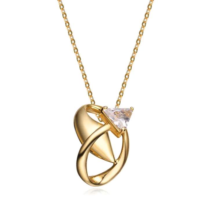 Emma Star Gold Plated Pendant