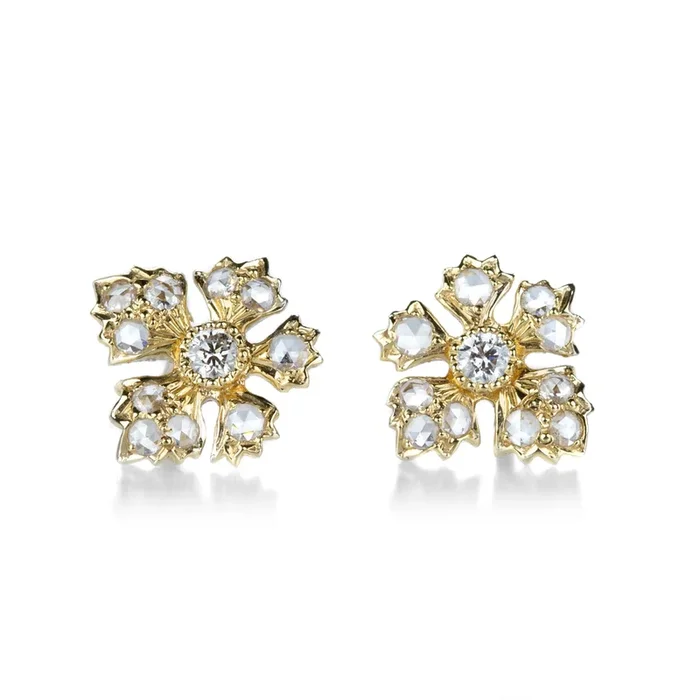 Enchanted Garden Diamond Studs