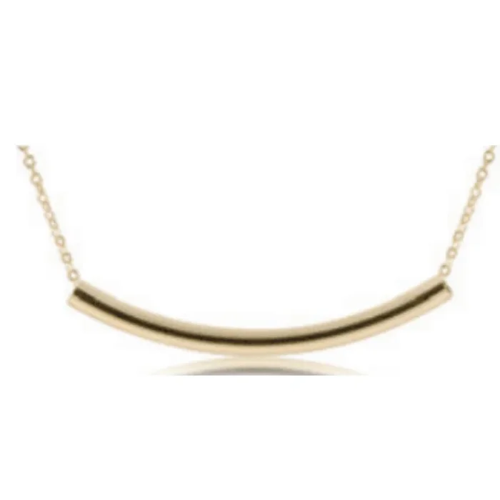 enewton 16″ Necklace Gold – Bliss Bar Smooth