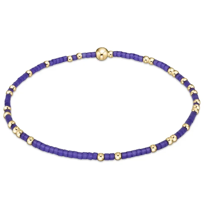 enewton 5.5″ egirl Gameday Hope Unwritten Bracelet – Deep Purple