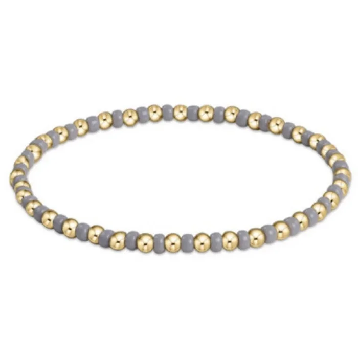 enewton 6.25″ Gameday Hope Grateful Bracelet – Grey