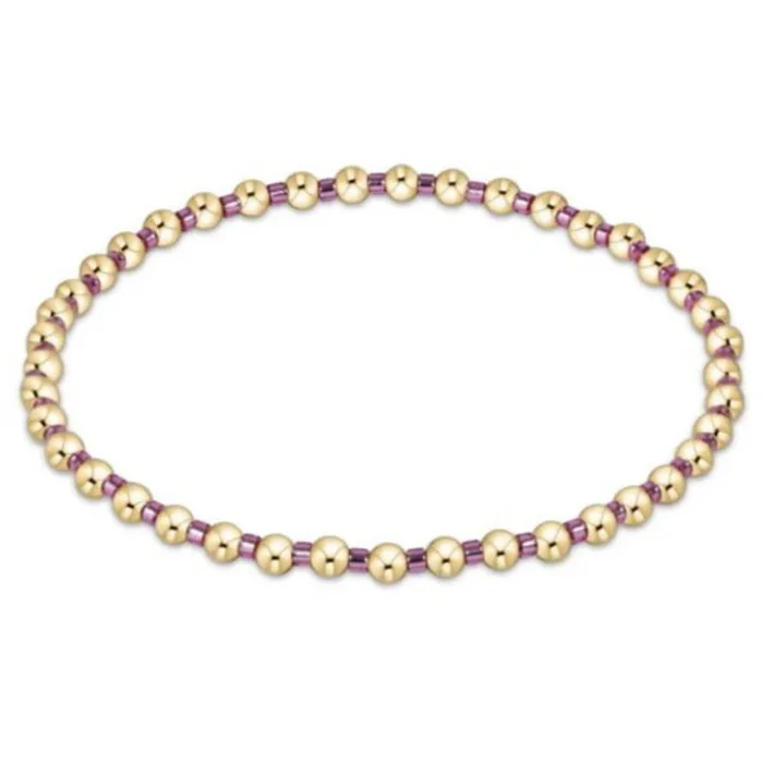 enewton 6.25″ Hope Grateful Bracelet – Pink Metallic