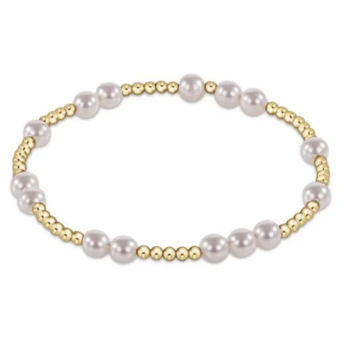 enewton 6.25″ Hope Unwritten Bracelet – Pearl 5mm