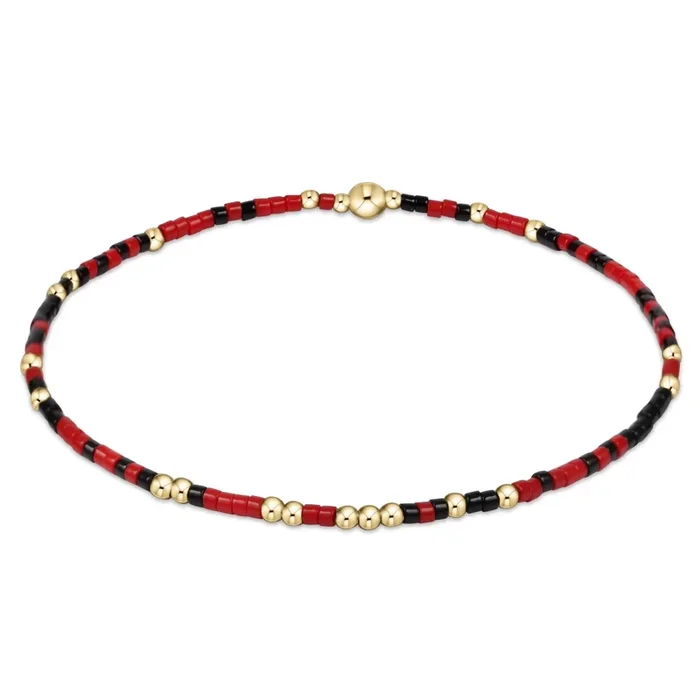 enewton extends 7.25″ Gameday Hope Unwritten Bracelet – Bright Red Onyx