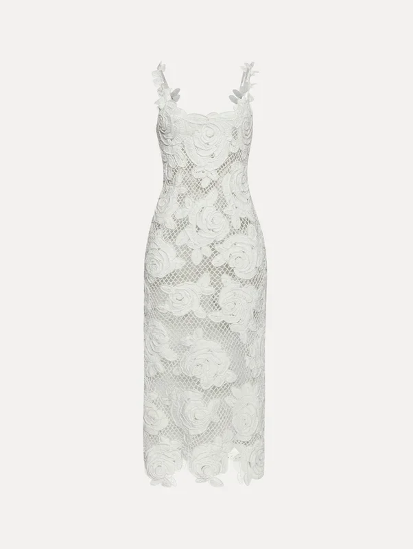 English Rose Crochet Dress