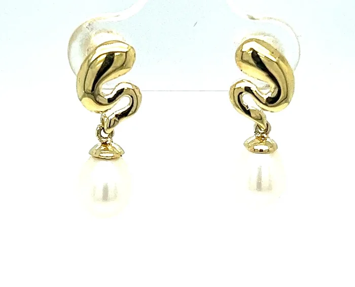 Estate Color Stone Earring