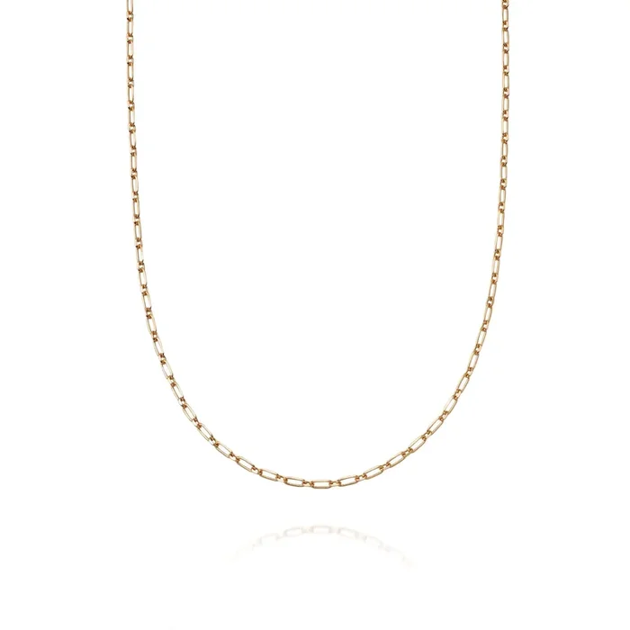 Estée Lalonde Box Link Chain Necklace 18ct Gold Plate