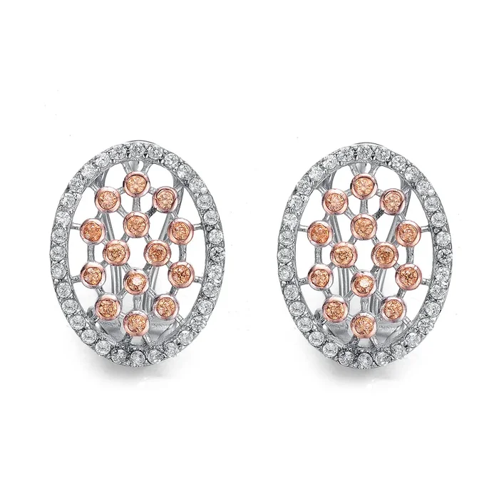 Estelle Oval Shape Earrings