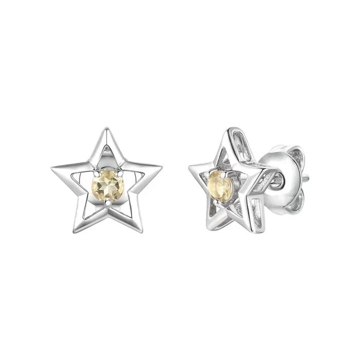 Estelle Star Shaped Stud Earrings