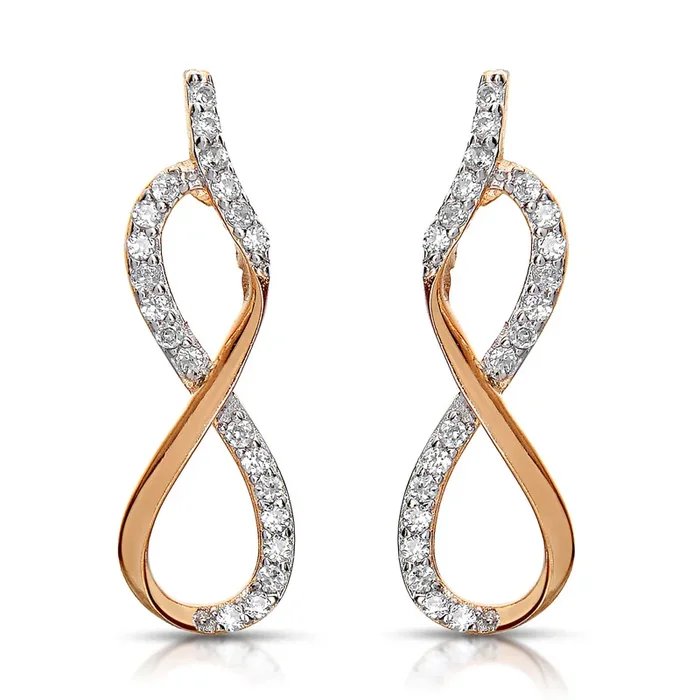 Estelle Swirl Design Earrings