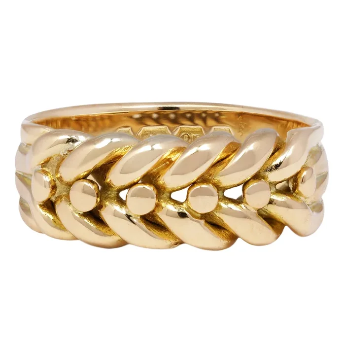 Eternal Knot Keeper Ring