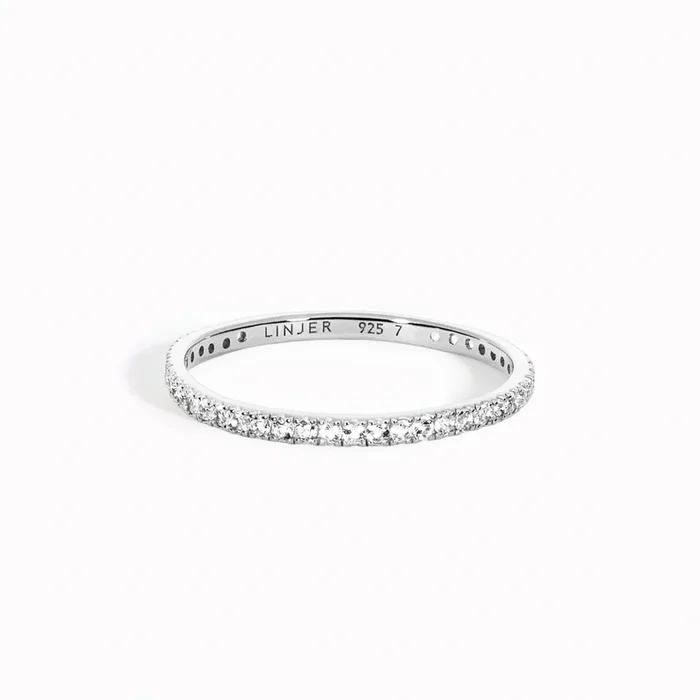 Eternity Ring Silver – Olivia
