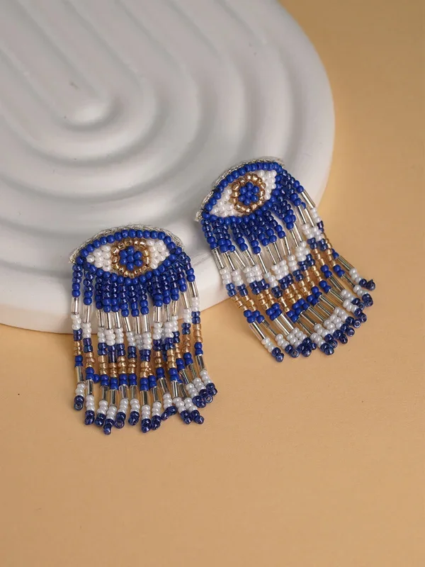 Evil Eye – Embroidery Earring