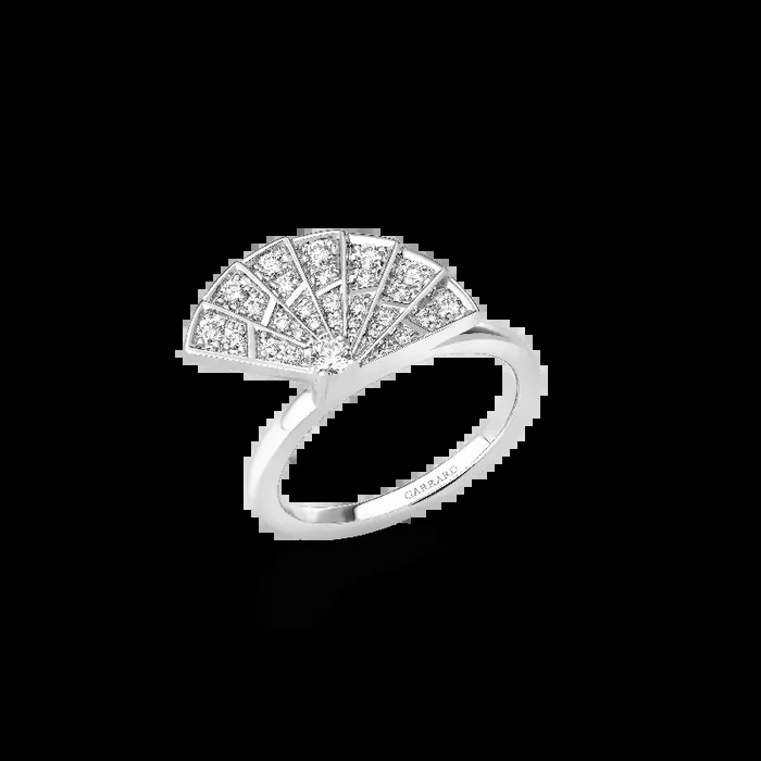 Fanfare Symphony Mini Icons Diamond Ring | In 18ct White Gold