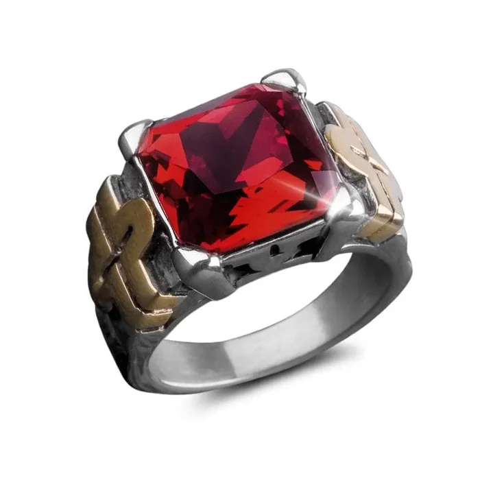 Fiesta Red Men’s Ring