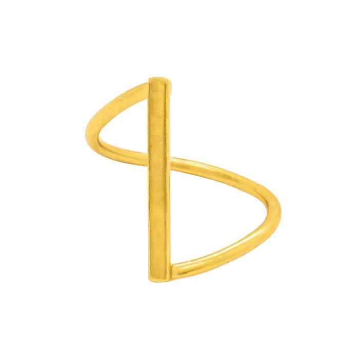 Fine Line Ring in Gold – FINAL SALE