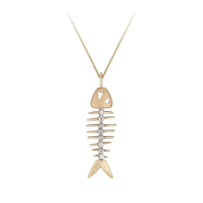 Fish Bone Pendant