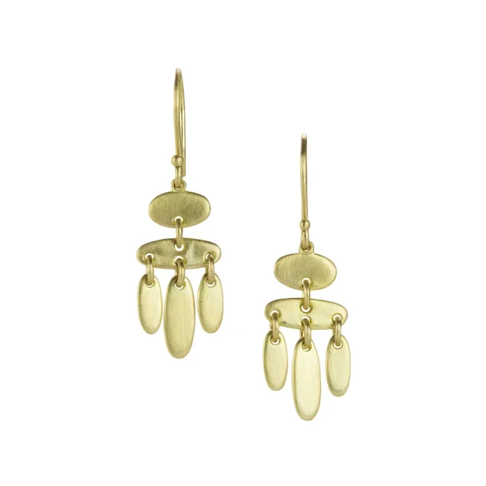 Five Fringe Rain Earrings