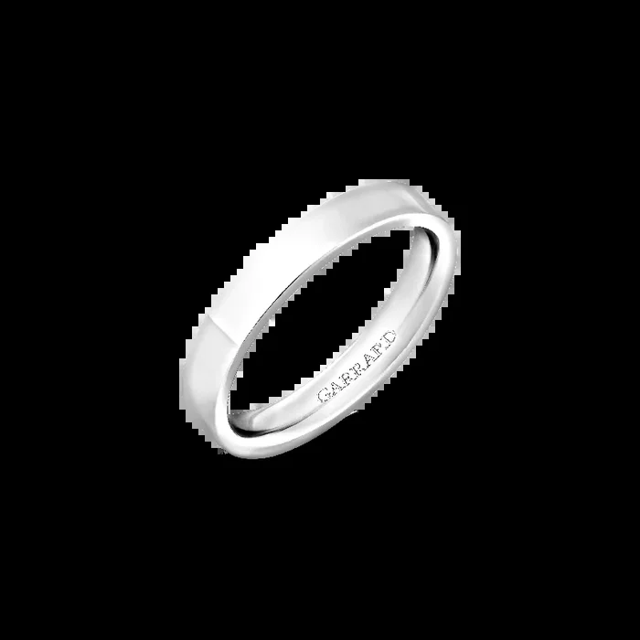 Flat Court Wedding Ring in Platinum | 3mm