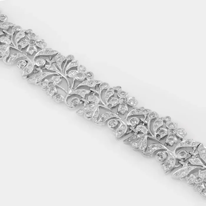 Floral Tennis bracelet