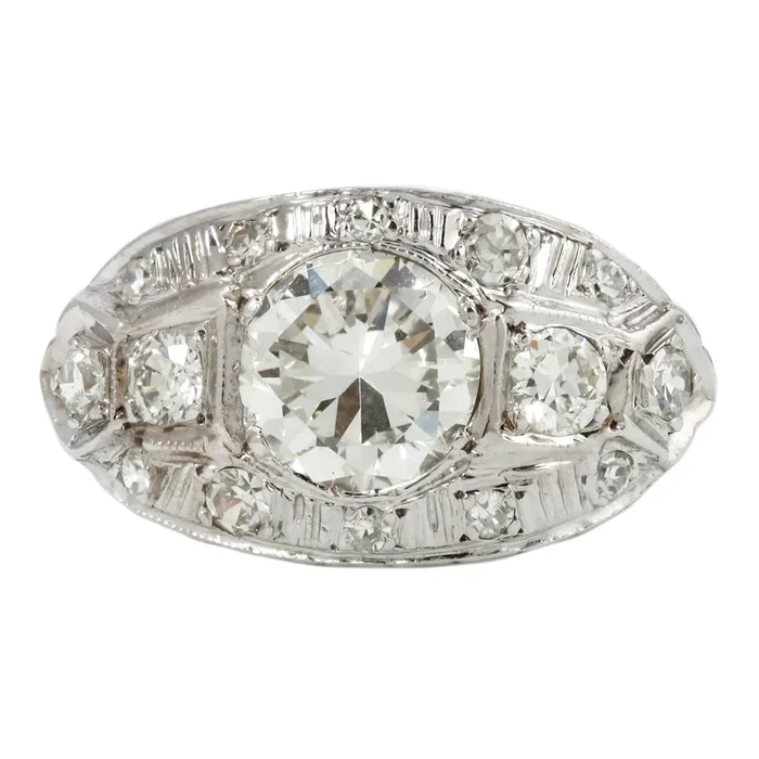 Forever Yours Deco Ring