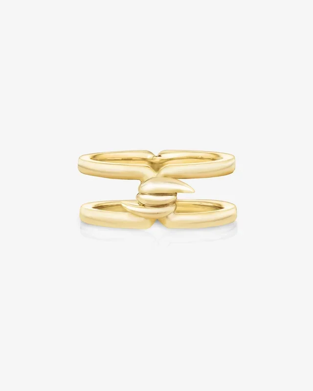 Forget Me Knot Band Ring