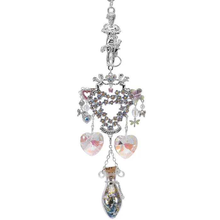 Forget Me Not Follydust Bottle Shimmer (Sterling Silvertone)