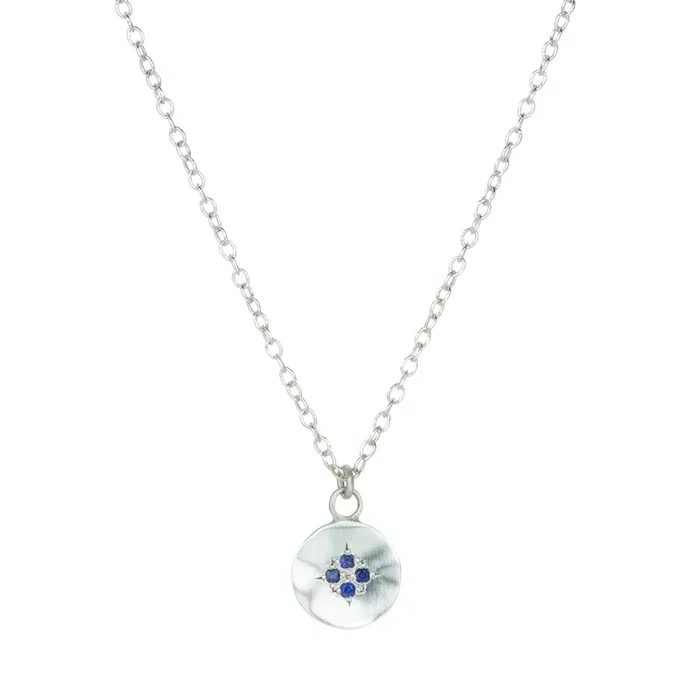 Four Star Wave Pendant Necklace