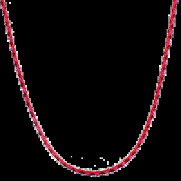 Fuchsia Paracord Necklace