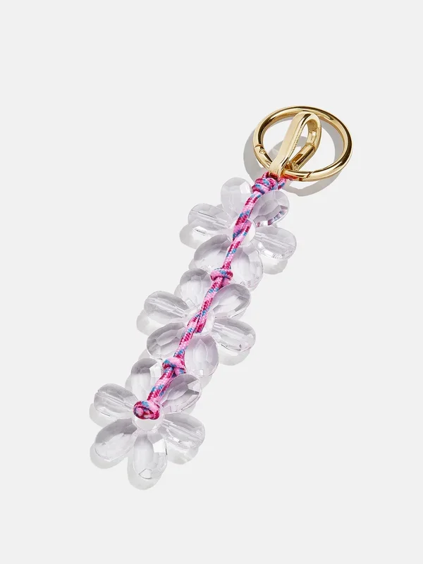 Full Bloom Bag Charm – Clear