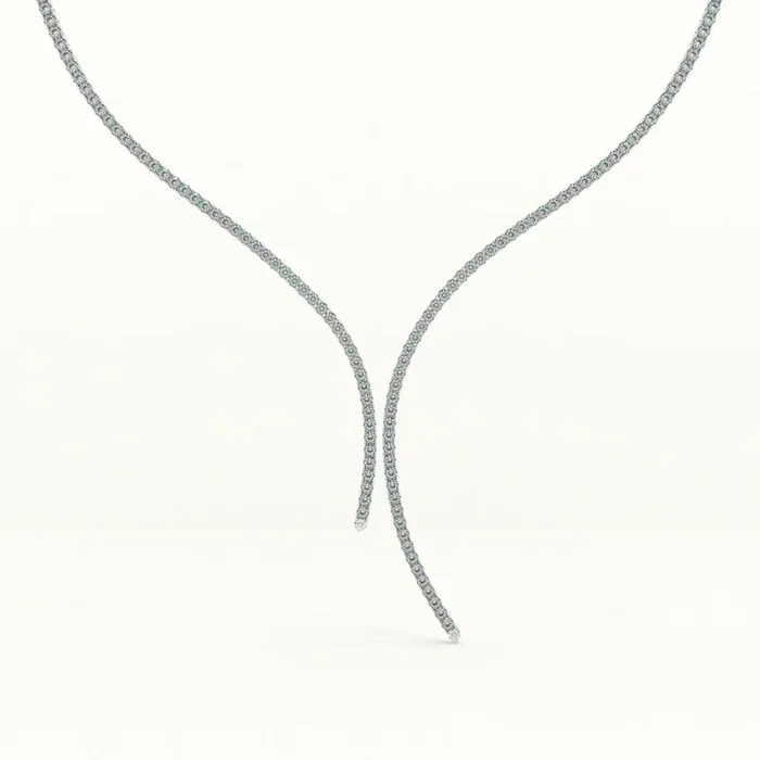 Garden of Sparkle Necklace with Magnetic Clasp