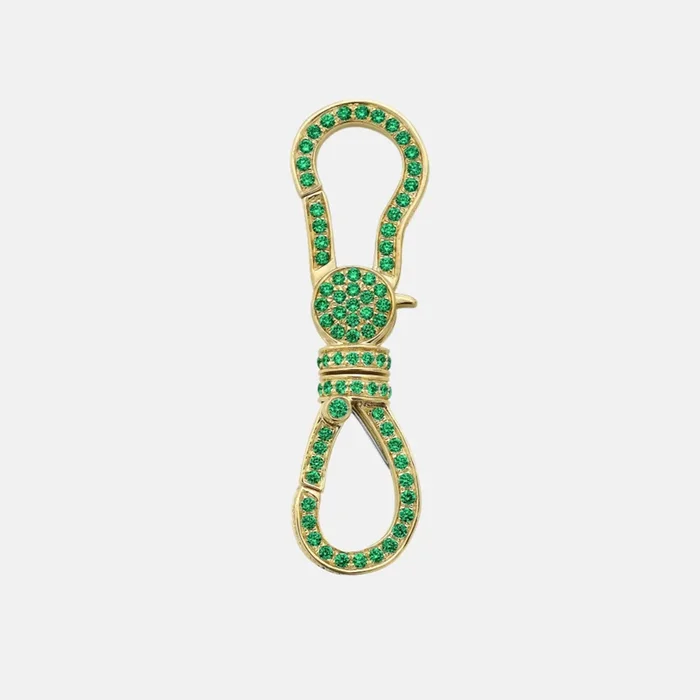 Gemstone Dog Clip Swivel Connector