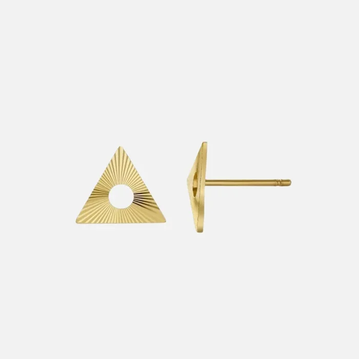 Geo Triangle Studs