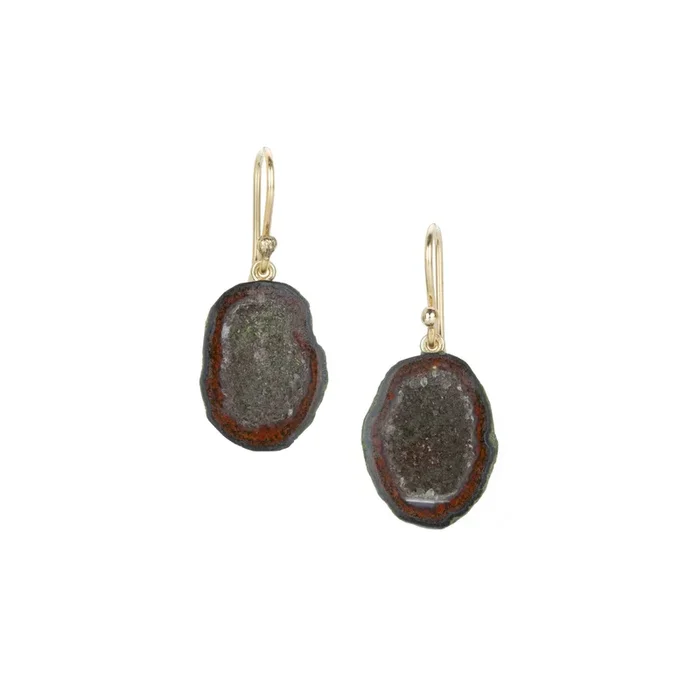 Geode Drop Earrings