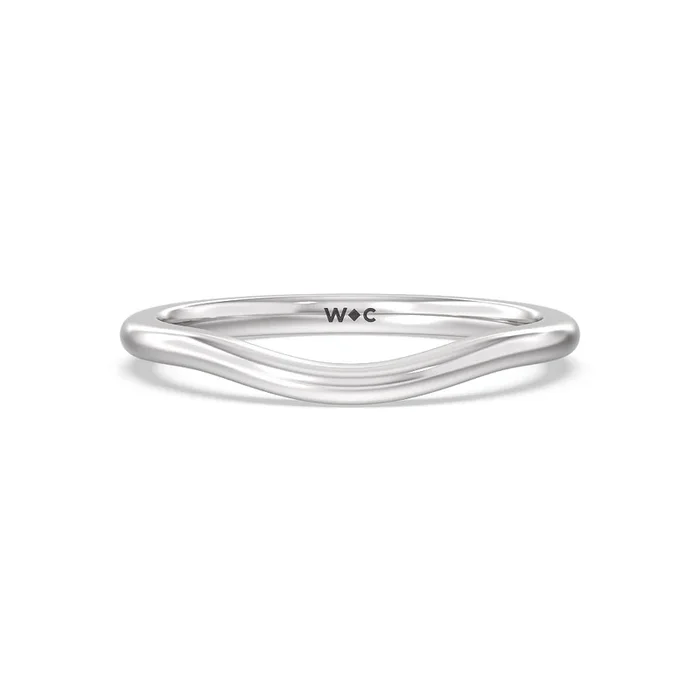 Geometric Wedding Band