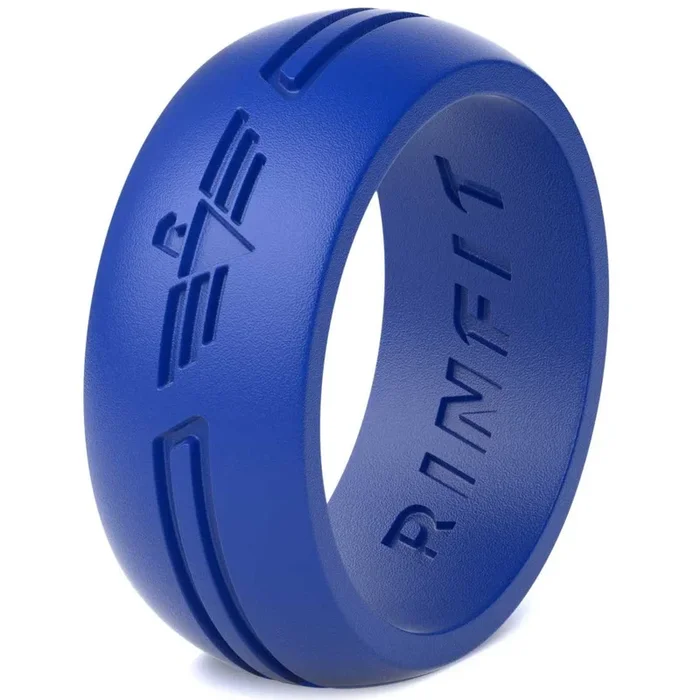 GIFT RING Men’s Eagle Silicone Ring. Soft, Comfortable & Durable Wedding Band. US Design Patent
